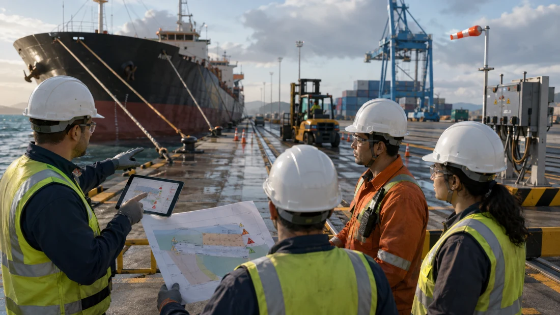 Seguridad Industrial en Puertos
